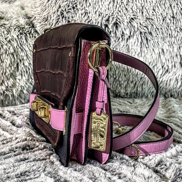 EUC - COACH SWAGGER CROSSBODY IN COLORBLOCK (35956) - Picture 3 of 6